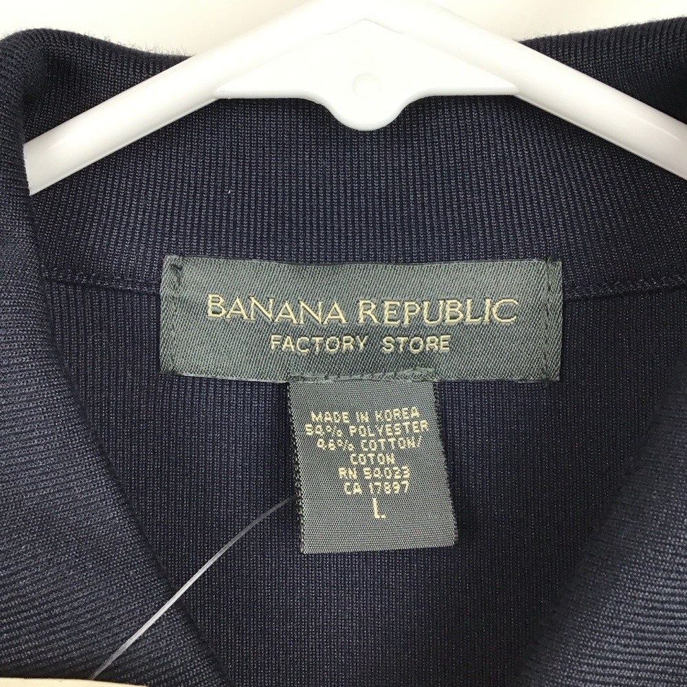 NWT Old stock vintage Banana Republic men’s long sleeve button up shirt large - Picture 3 of 8